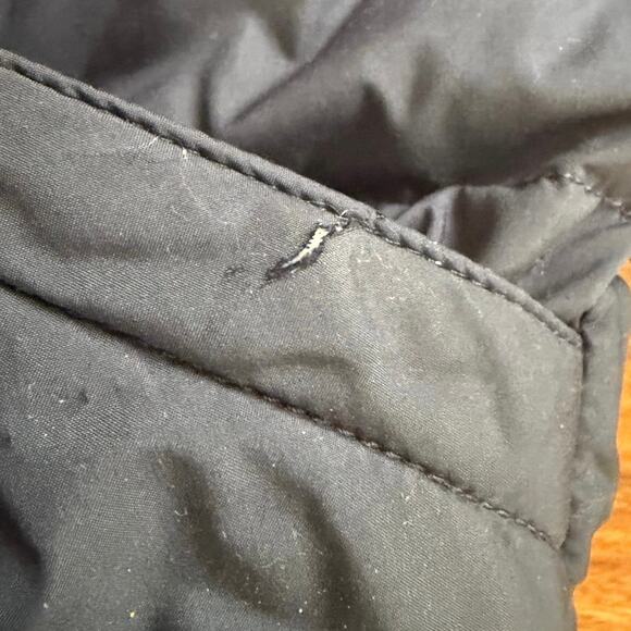 Polo Ralph Lauren Navy Blue/Red Kids Puffer Hooded Jacket - SZ M 10/12 - Picture 3 of 9